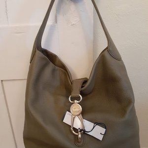 Dooney & Burke Logo Lock Shoulder Bag
